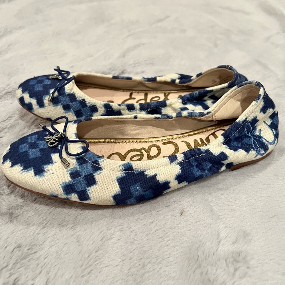 Like 🆕 Sam Edelman Felicia Ikat Print Ballet Flats